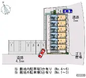 ★手数料０円★西多摩郡瑞穂町箱根ケ崎　月極駐車場（LP）